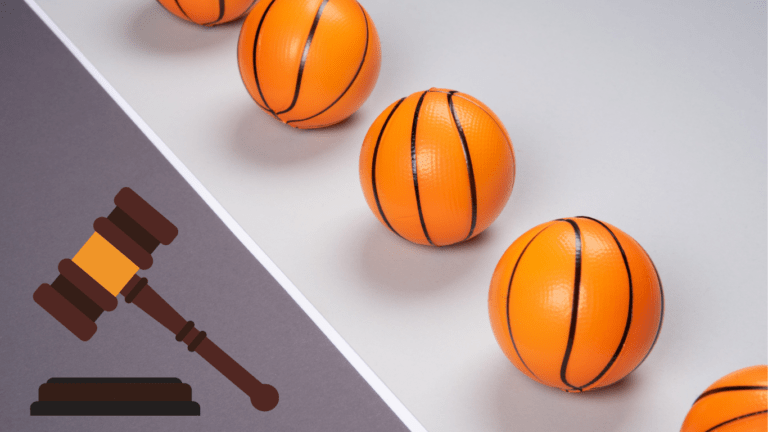 Basketball and Gavel