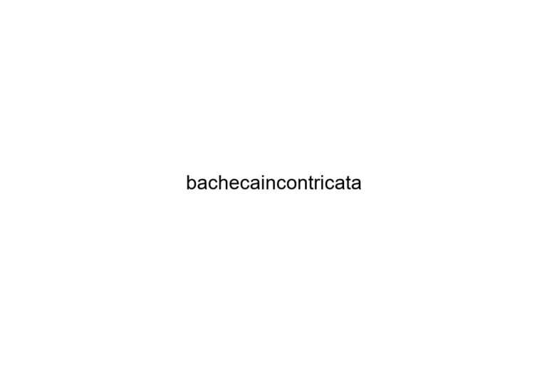 bachecaincontricata