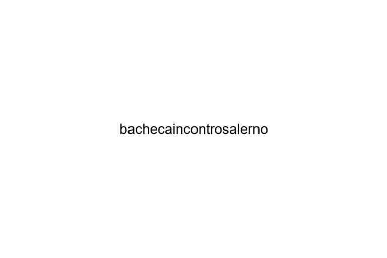 bachecaincontrosalerno