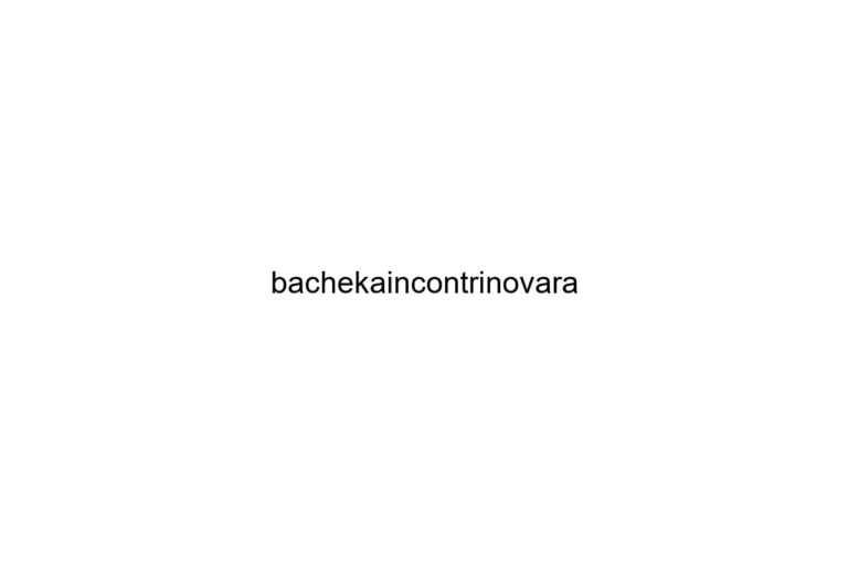 bachekaincontrinovara