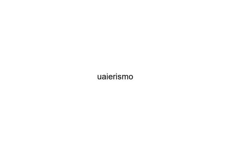 uaierismo