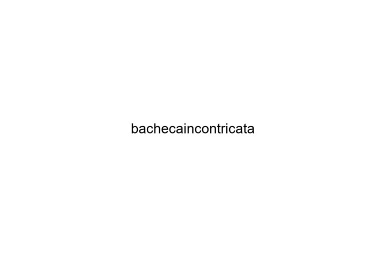 bachecaincontricata