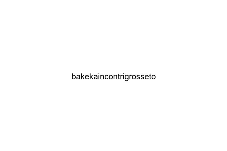 bakekaincontrigrosseto