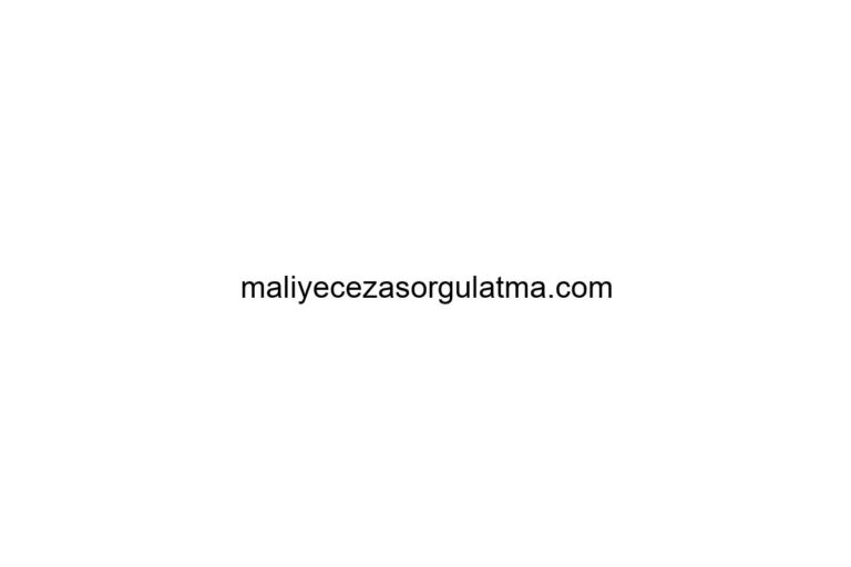 maliyecezasorgulatma com