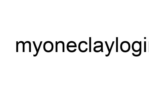 myoneclaylogin