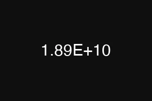 1.89E+10