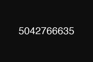 5042766635