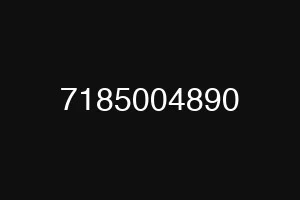 7185004890