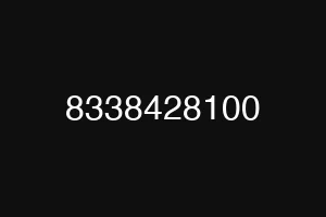 8338428100