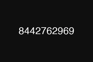 8442762969