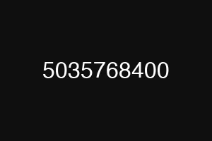 5035768400