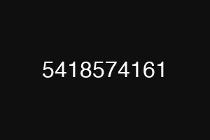 5418574161