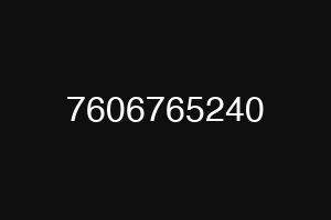 7606765240