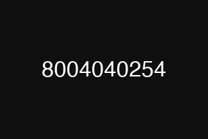 8004040254