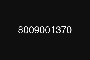 8009001370
