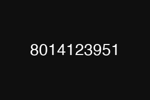 8014123951