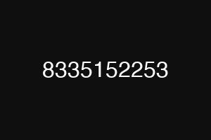 8335152253