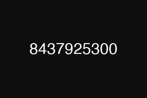 8437925300