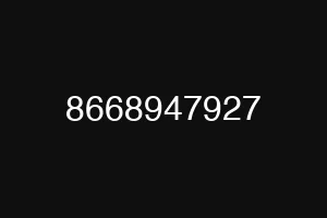 8668947927