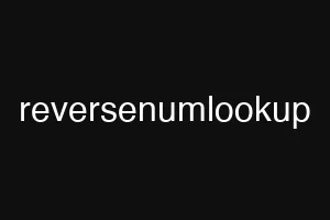 reversenumlookup